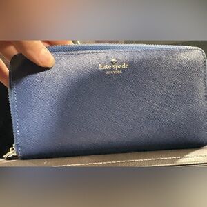 Kate Spade Navy blue Wallet